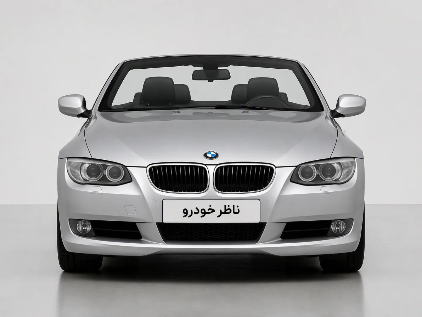 نمای مستقیم جلو بی ام و سری 3 کروک 320i سال 2008 - 2011