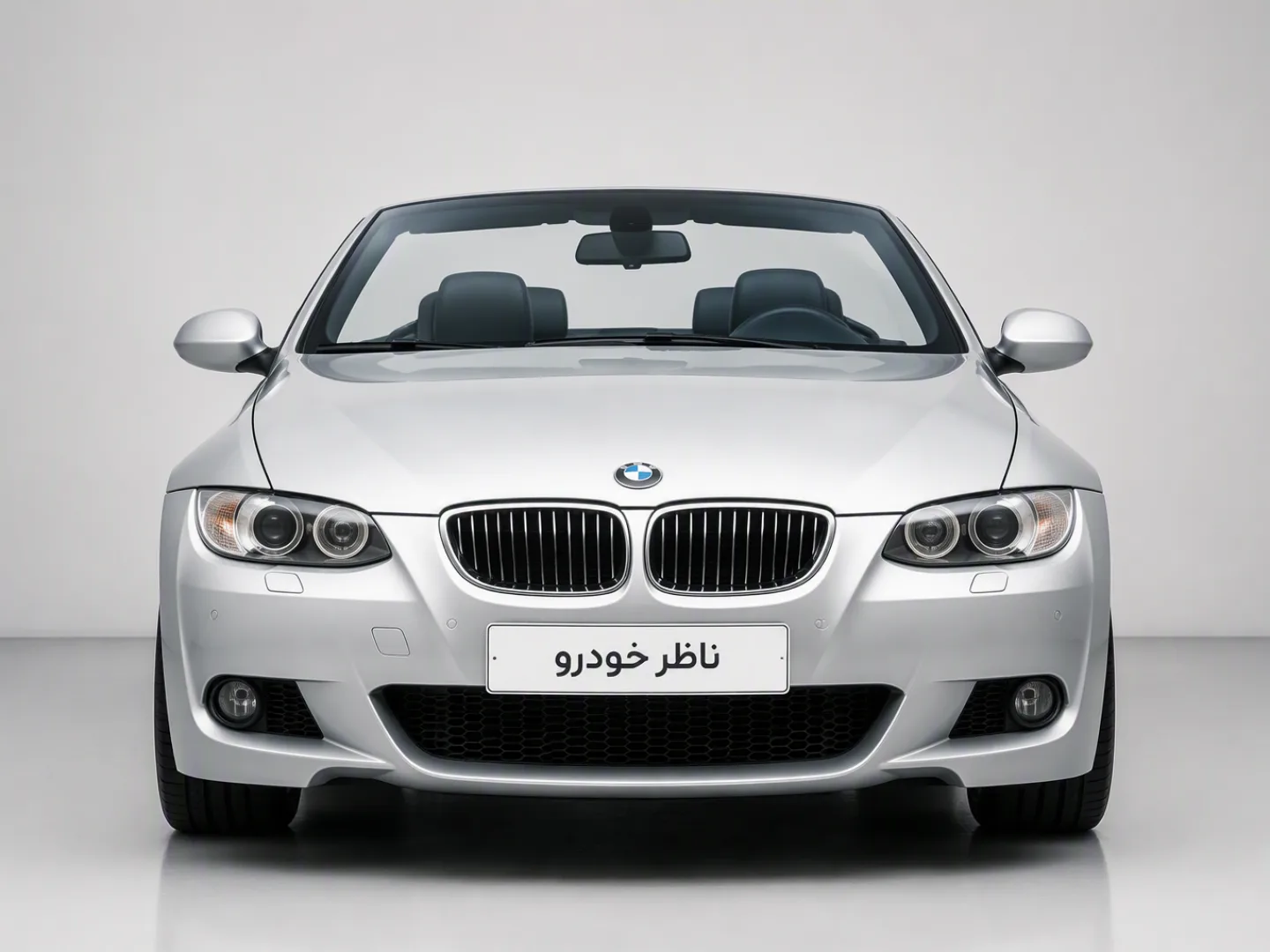 نمای مستقیم جلو بی ام و سری 3 کروک 335i سال 2008 - 2011