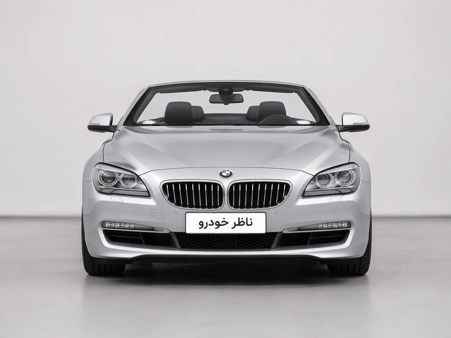 نمای مستقیم جلو بی ام و سری 6 کروک 650i سال 2012 - 2014