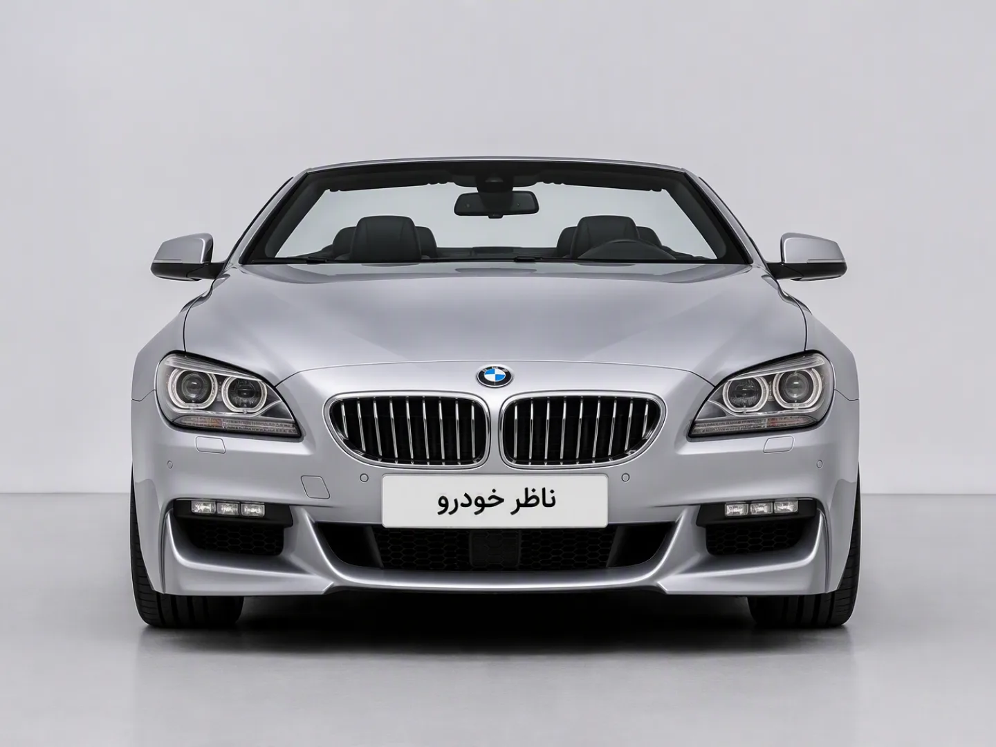 نمای مستقیم جلو بی ام و سری 6 کروک M6 سال 2012 - 2014