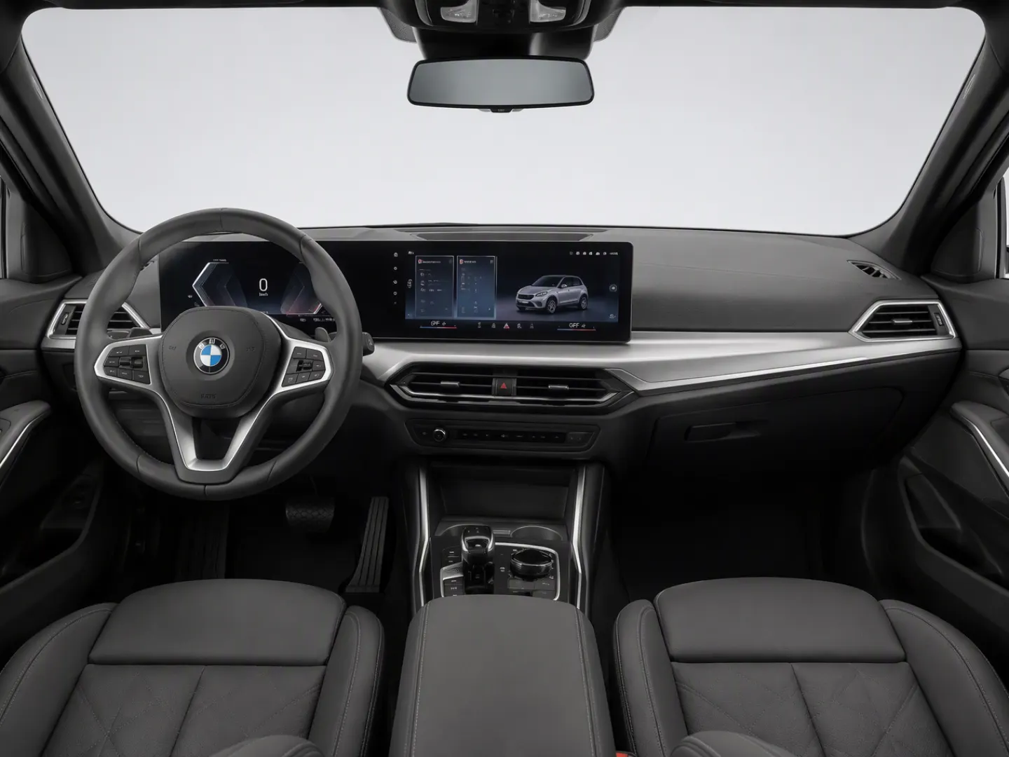 کابین و داشبورد بی ام و i3 eDrive 35L مدل 2025