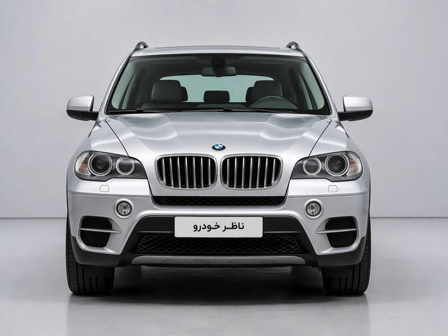 نمای مستقیم جلو بی ام و X5 50 سال 2011 - 2013