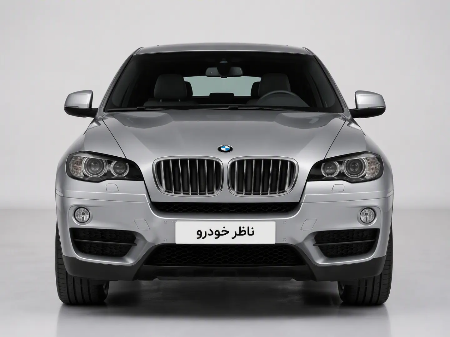 نمای مستقیم جلو بی ام و X6 50 سال 2009 - 2014