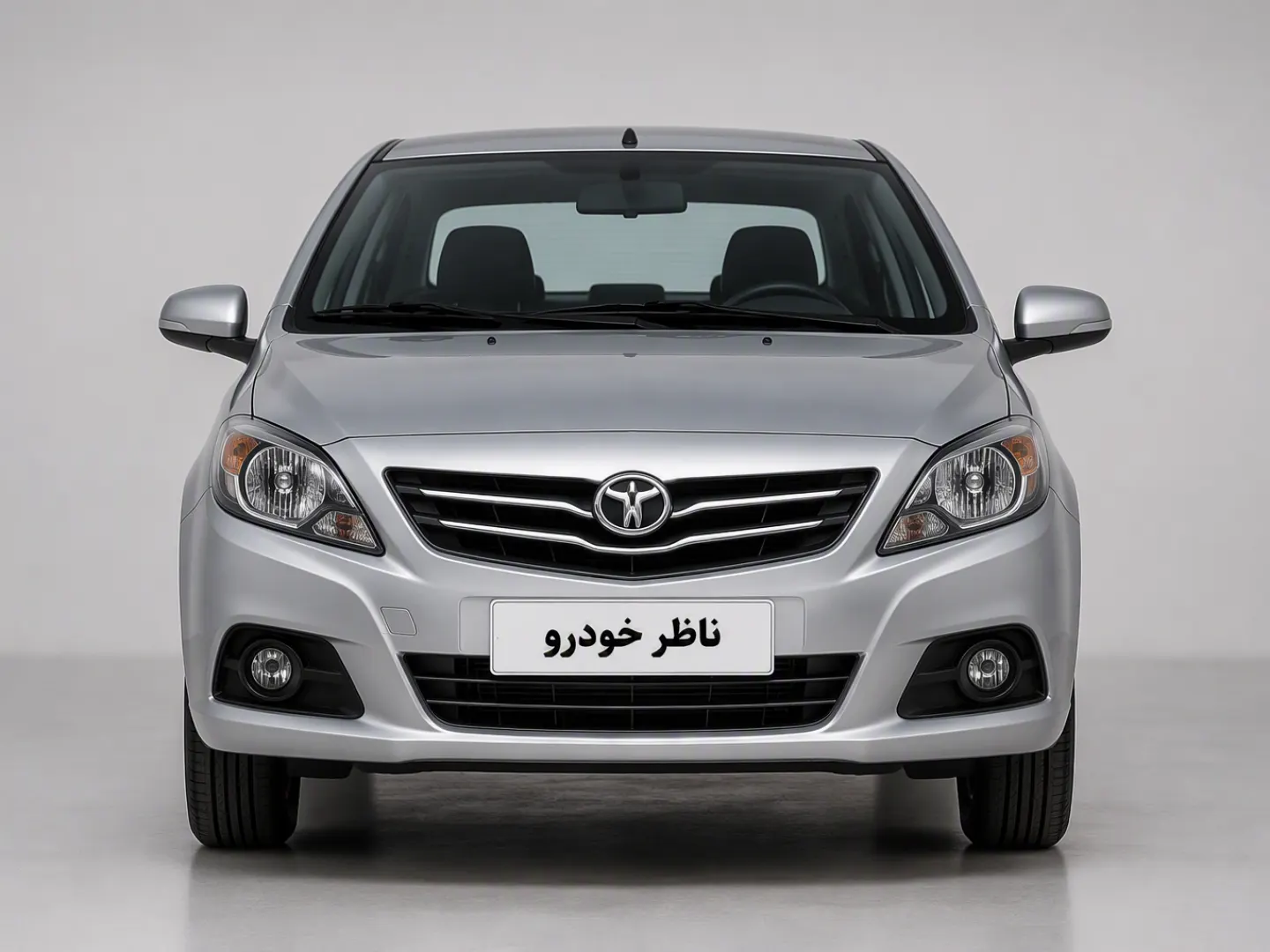 نمای مستقیم جلو برلیانس H230 دنده ای سال 1394 - 1399