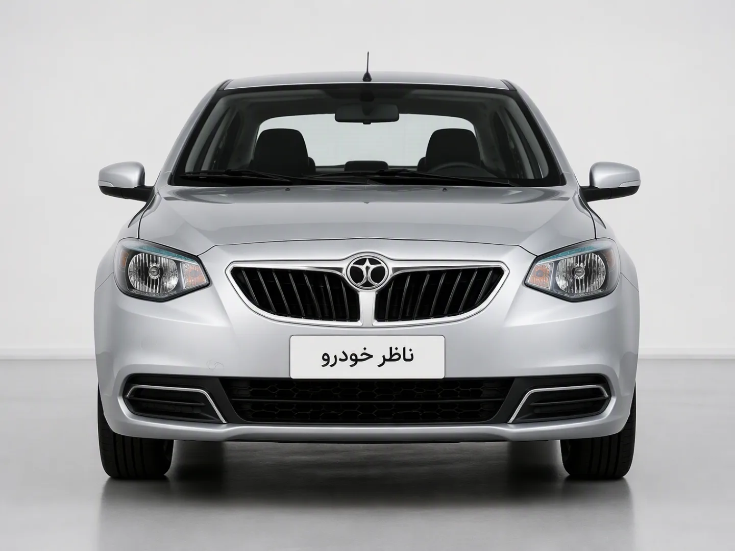 نمای مستقیم جلو برلیانس H320 1.5 دنده ای سال 1394 - 1400