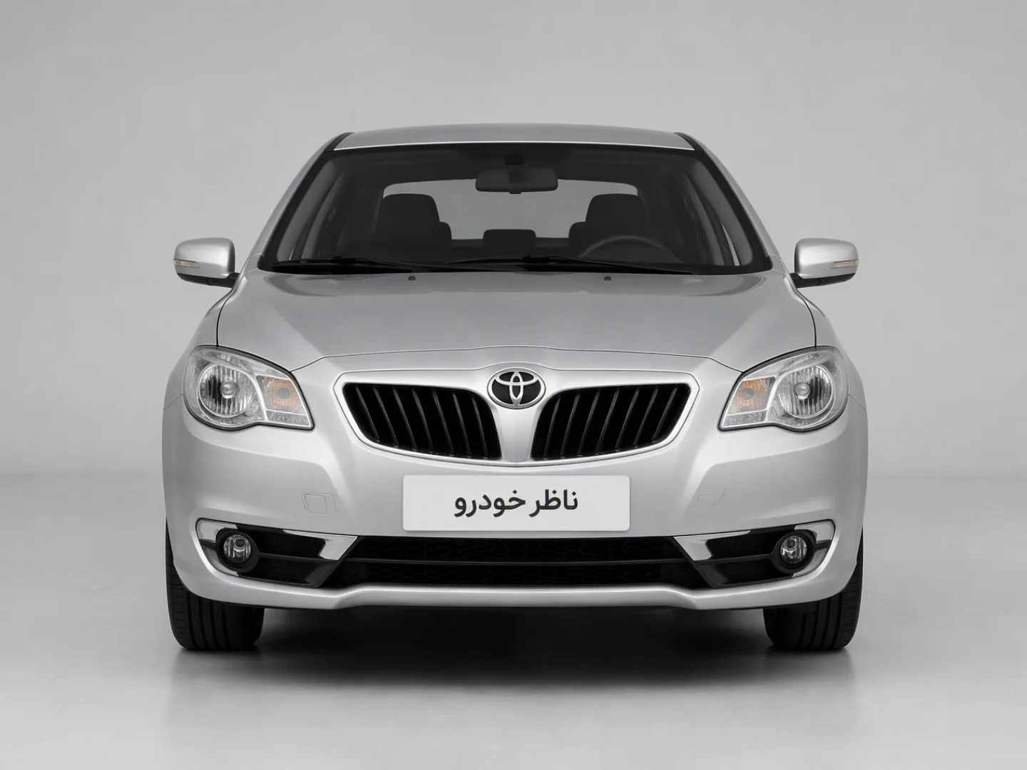 نمای مستقیم جلو برلیانس H320 1.65 دنده ای سال 1394 - 1400