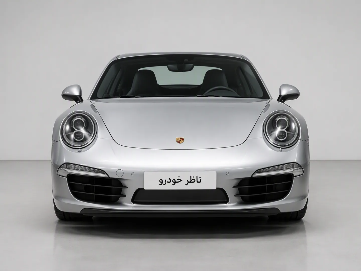 نمای مستقیم جلو پورشه 911 کررا S سال 2012 - 2014